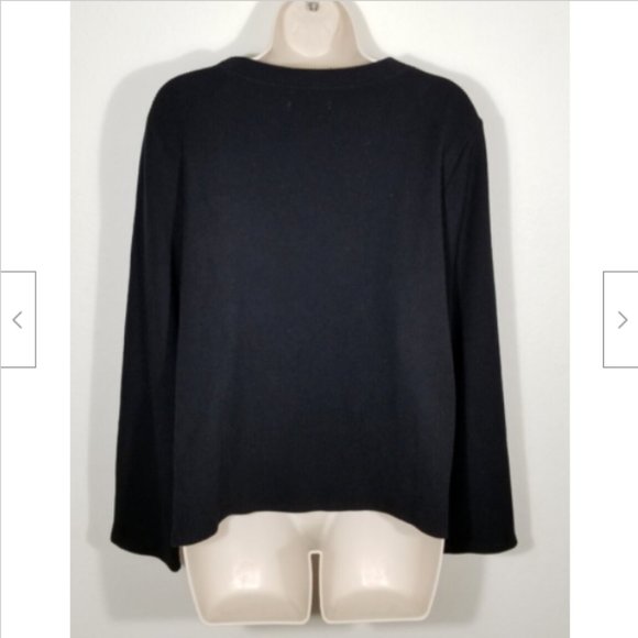 MADEWELL Jacquard Knot-Front Tee Top 5439E1M - Picture 7 of 12